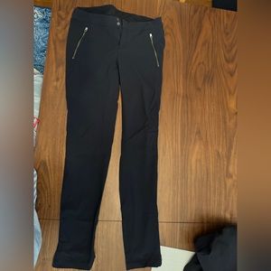 Athleta women’s skinny leg zip pant